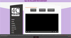 Desktop Screenshot of hostalcuatrocaminos.com