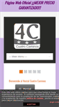 Mobile Screenshot of hostalcuatrocaminos.com
